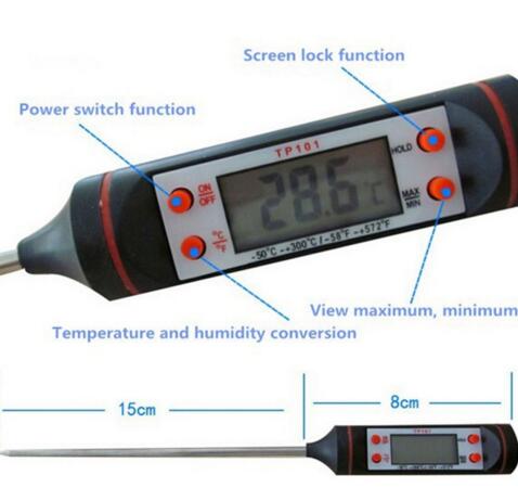 LED Digital Car Air Conditioning Thermometer Temperature Detector